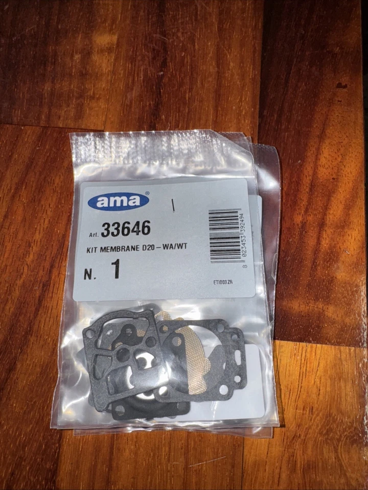 BRUMAR KIT SERIE MEMBRANE membrana CARBURATORE WALBRO D20WA D20WT D 20 WA WT