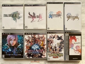 SONY PS3 & PSP FINAL FANTASY serie & Dissidia & TacticsOgre & Type-0 dal Giappone - Foto 1 di 17