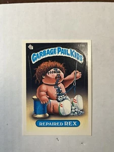 GPK, 1986, 5th Series #174b Repaired REX - Off Color - ERROR Card - OS5 - Bild 1 von 5