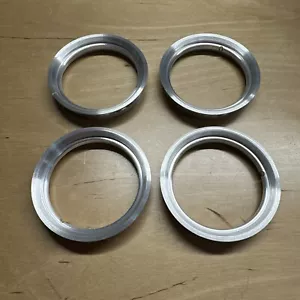 Volk Racing Wheels Adapters (TE37SL)brush/clear Color made in Japan Set Of 4 Pcs - Picture 1 of 5