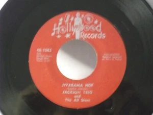 Jackson Trio & All Stars,Hollywood 1062,"Jivarama Hop"US,7"45,1956 R&B,Mint - Picture 1 of 2