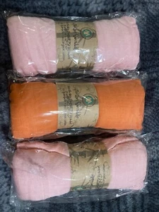Baby Muslin Swaddle Blanket. 47x47”, 3pcs - Picture 1 of 2