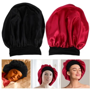 2 Pezzi Cappellino Doccia Elastico Tinta Unita Fascia Capelli per Donna Cofano Donna - Foto 1 di 12