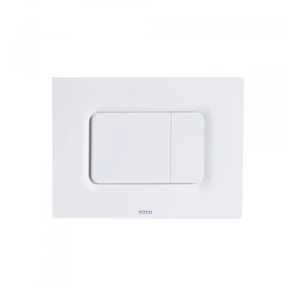TOTO Basic Square Dual Button Push Plate YT920#WH White Matte
