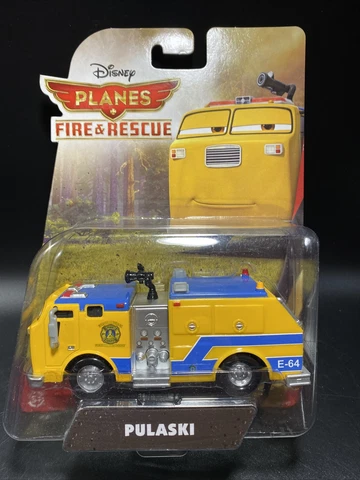 PULASKI DISNEY PLANES DIE-CAST CARS FIRE & RESCUE FIRE ENGINE TRUCK MOSC 2014 Cover