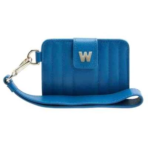 WOLF 1834 Mimi Ladies Wallet Credit Card Holder with Wristlet in Marine, 768224 - Picture 1 of 6