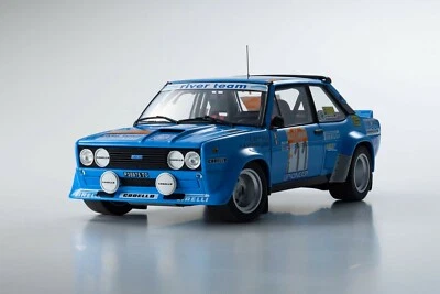 Kyosho Fiat 131 Abarth #11 Rally San Remo 1980 Bernacchini/Bettega 1/18 - Immagine 1 di 4