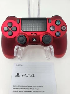 Red Soft Touch Custom PS4 Playstation 4 Wireless Controller - Bild 1 von 1
