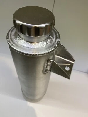 Universal Overflow Catch Tank Radiator Coolant Bottle Water aluminium header  - Image 1 of 4