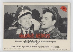 1965 Hogan's Heroes Why don't you get yourself a windshield wiper? #61 s7f