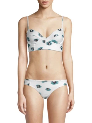 Proenza Schouler Two-Piece Printed Bikini Swimsuit XS; S; M; L  $300.00 - Image 1 of 3