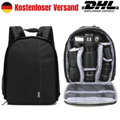 Kamerarucksack wasserdicht Fotorucksack für DSLR Camera Tragbar Fotorucksack DE - Bild 1 von 4
