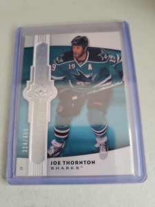 2007-08 JOE THORNTON ULTIMATE COLLECTION CARD SAN JOSE SHARKS 314/499  .