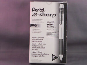 Pentel AZ125 E-Sharp 0.5mm Pencil  black--box of 12
