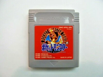 Pokemon Red Nintendo Game Boy GB Used only software TESTED from Japan - Image 1 of 4