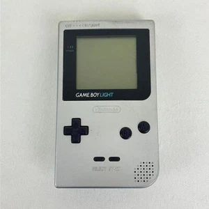 Nintendo Game Boy Light Silver MGB-101 Game Console from japan used - Picture 1 of 12