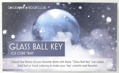 NUEVO EN CAJA Once Upon A Book Club Bola de Vidrio Llave Cubo de Hielo Bandeja, Bandeja de Plástico de 33 Bolas Foto 1 de 4