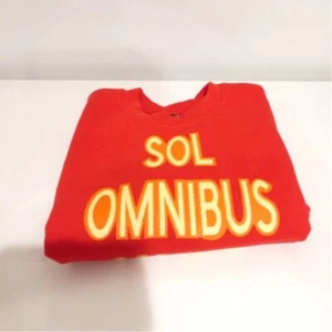 NEW RED SWEATSHIRT/ LATIN QUOTE / THE SUN SHINES FOR EVERONE - Picture 1 of 4
