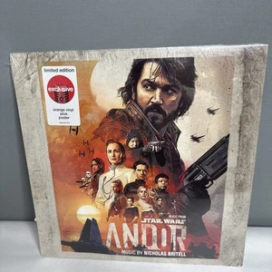 Star Wars Andor LP Orange Vinyl Sealed Limited Edition Nicholas Britell - Foto 1 di 4