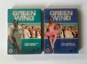 GREEN WING Complete First & Second Series | 2 3-Disc DVD Sets Region 2 PAL - Picture 1 of 22