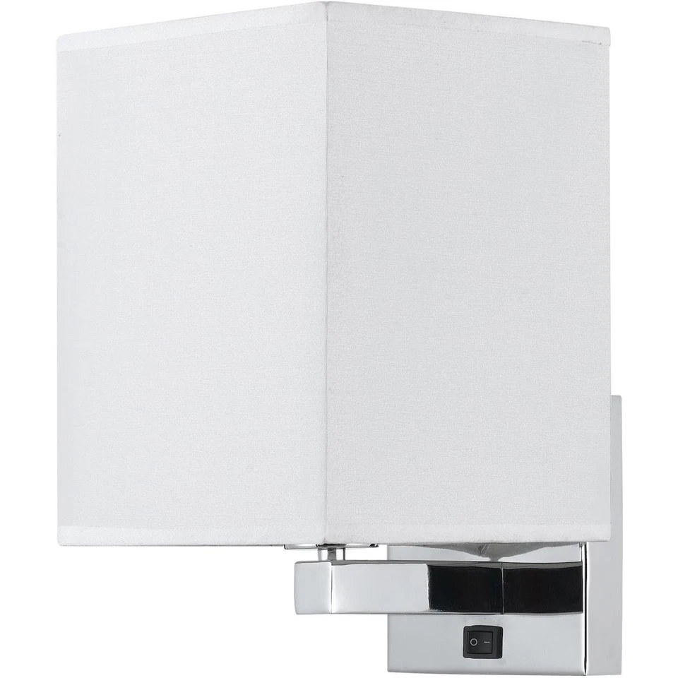 CAL Lighting & Accessories LA-8028WL-1-BS Signature Wall Sconce Brushed Steel - Image 1 of 1