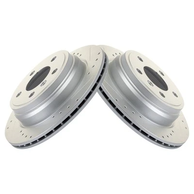 TRQ BRA20010 Disc Brake Rotors For BMW X1 2015 Rear - Image 1 of 4