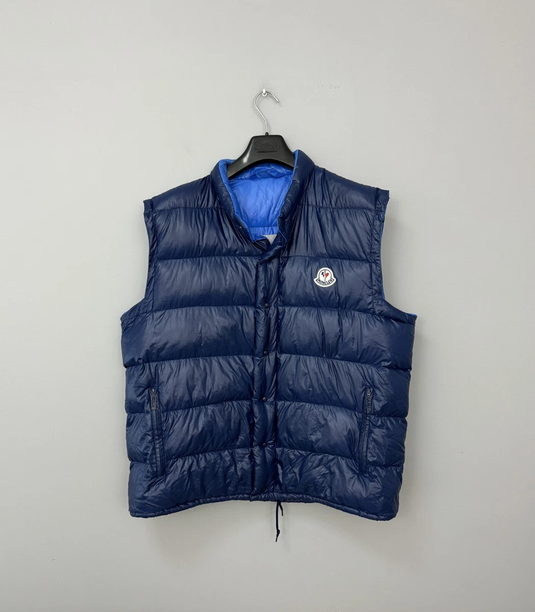 Preços baixos em Coletes Moncler Azul para Homens | eBay