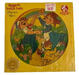 Raggedy Ann And Andy Happiness Vinyl LP Album Record 1981 Picture Disc - Picture 1 of 9