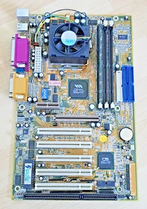 Soltek SL-65KVB AGP Retro Motherboard - Picture 1 of 10