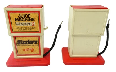 Two Vintage Used Mattel Hot Wheels Sizzlers Electric Car Juice Machines Parts - image 1 of 4
