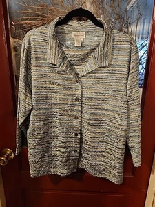 Coldwater Creek 2-teiliges dehnbares Top-Set, XL - Bild 1 von 5