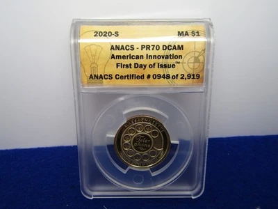 2020-S PR70 DCAM MA $1 - Image 1 of 2
