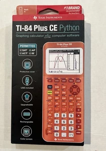 Calculadora gráfica Texas Instruments TI-84 Plus Ce Python - Peach Pi - ENVÍO GRATIS - Imagen 1 de 2