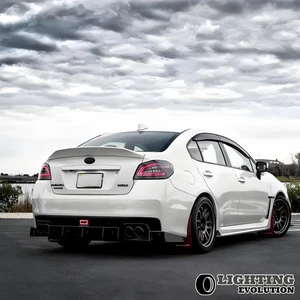 Clear LED Tail Lights Sequential Rear Lamps For 15-21 Subaru WRX Sedan&WRX STI - Picture 1 of 17
