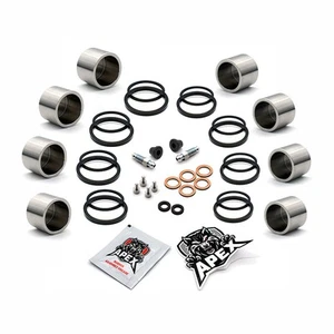 Brake Caliper Piston Seal GSX650 FA 2013 Front Suzuki Parts Stainless Kit Set L3 - Picture 1 of 6