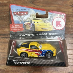 NEUMÁTICOS DE GOMA SINTÉTICA JEFF CORVETTE DISNEY PIXAR CARS 2 Kmart Raro - Imagen 1 de 12