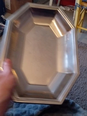 Plat Inox Jean Couzon 33cm Sur 22.5 - Photo 1/4