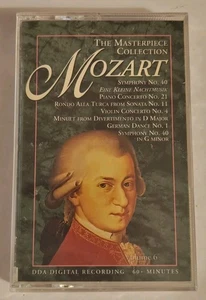 The Masterpiece Collection Mozart Cassette Tape Volume 6 NEW SEALED - Imagen 1 de 4