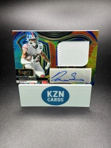 2024 Select DARIUS SLAYTON #JSSP-DSN Tie-Dye Patch AUTO 14/25 Giants - Imagen 1 de 2