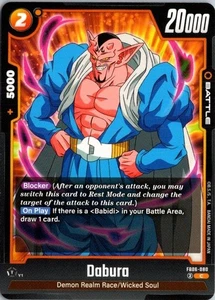 DBS: Fusion World Dabura FB06-080 - Rivals Clash - Imagen 1 de 2