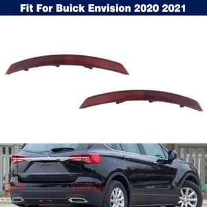 2Pcs Rear Bumper Reflector Light Lamp Red Lens For Buick Envision 2020 2021 - Picture 1 of 9