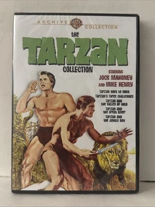 The Tarzan Collection Starring Jock Mahoney and Mike Henry DVD Sealed Warner Bro - Bild 1 von 2