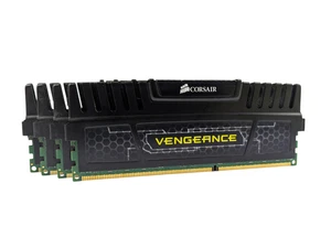 Corsair Vengence 16GB (4x4GB) DDR3 1600MHz Desktop RAM CMZ16GX3M4A1600C9 - Picture 1 of 5