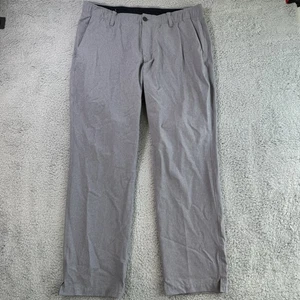 Pantalones Under Armour Para Hombre 38x30 Gris Golf Frente Plano Informal Rendimiento Showdown - Imagen 1 de 10