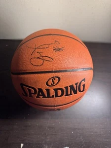 Julius Erving Dr J signed handsigniert NBA Spalding Basketball 76ers HOF - Bild 1 von 3