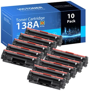 10x Tóner sin chip W1380A 138A compatible con HP LaserJet Pro 3001fdw 3101fdw - Imagen 1 de 1