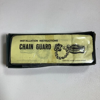 Guardia de cadena de seguridad de colección Amerock Carriage House plata antigua C-9065-AS Foto 1 de 4