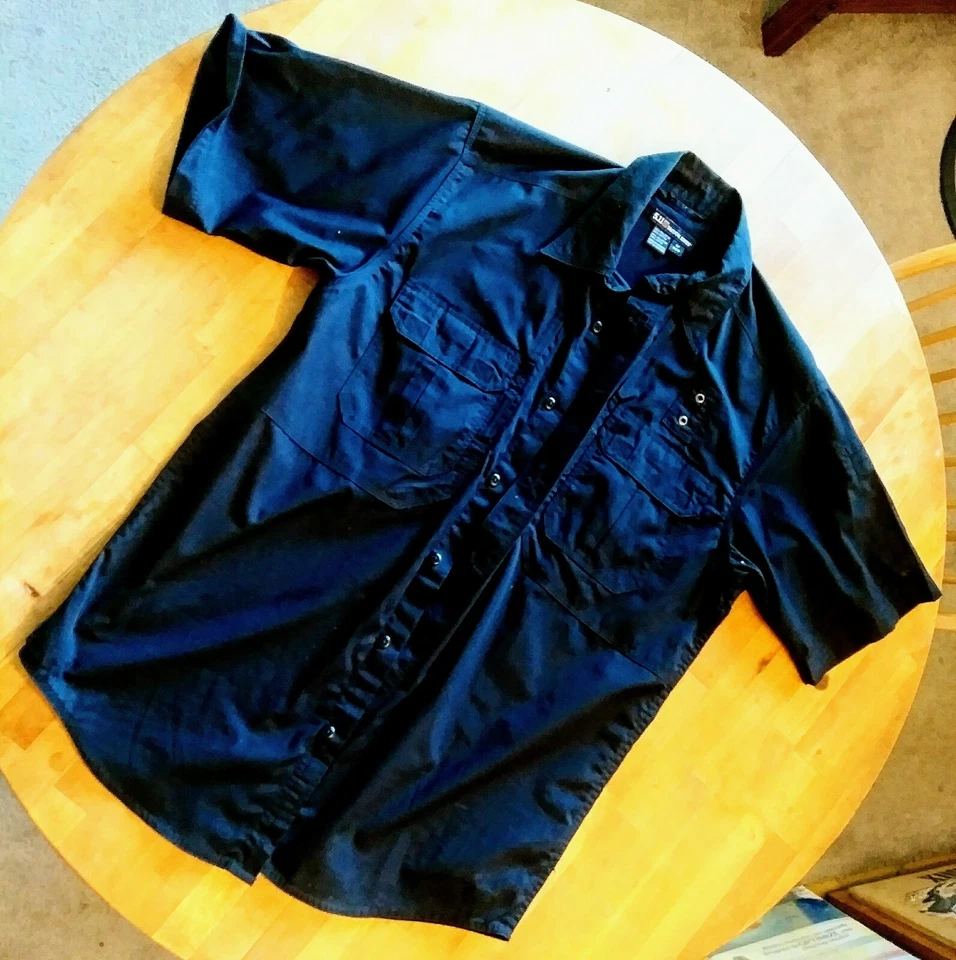 5.11 Service/Police Shirt Navy Blue size Medium - Image 1 of 2
