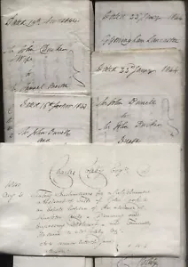 1843-44 Norfolk, Southrepps, Archive, John Durrel A John Ducker, Property Docts - Imagen 1 de 1