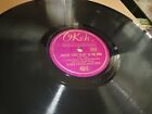 78RPM Okeh 5803, Frankie Masters - Falling Leaves / Throw Your Heart Ring, EE-